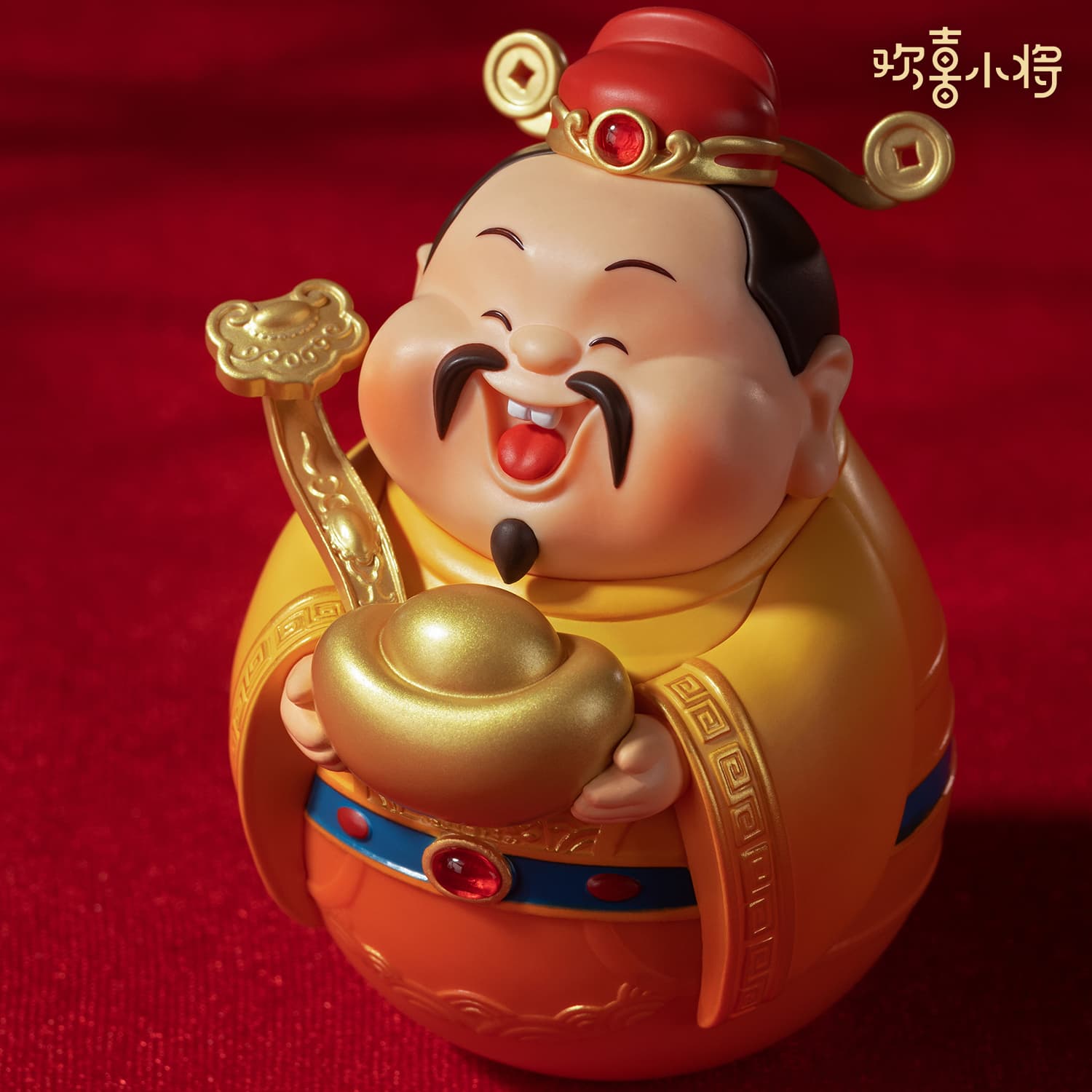 God of Wealth Tumbler Toy